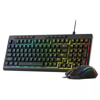 Redragon RYLO S141 membraninė žaidimų klaviatūra ir pelė (laidinis rinkinys)