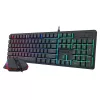 Redragon S107 RGB žaidimų klaviatūra ir pelė su laidu
