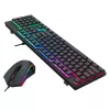 Redragon S107 RGB žaidimų klaviatūra ir pelė su laidu