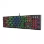 Redragon SURARA K582RGB mechaninė RGB žaidimų klaviatūra - juoda