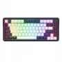 Redragon UCAL K673 PRO 65% Tri-Mode belaidė mechaninė žaidimų klaviatūra - juoda (Hot-Swappable, Gasket Mount, RGB)
