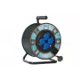 REEL RR3X1.5.40M.IP44 B.1116-300G-40-S 40m kabelio būgnas H05VV-F 3x1.5mm² 4 Schuko lizdai IP44 juodas