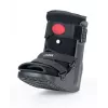 REH O-1183/XL Short Air Walker Boot – Pneumatinis čiurnos ir pėdos imobilizatorius, supamoji padas, juoda/pilka, XL dydis