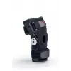 REH Stabilmax O-1241/M Open Patella Trumpas Kelių Įtvaras, M dydis, Juodas