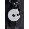 REH Stabilmax O-1241/M Open Patella Trumpas Kelių Įtvaras, M dydis, Juodas
