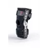 REH Stabilmax O-1241/XXL Atviras Trumpas Kelių Įtvaras su Lanksčiais Stabilizatoriais, Perforuotas Neoprenas, Juoda, Dydis XXL