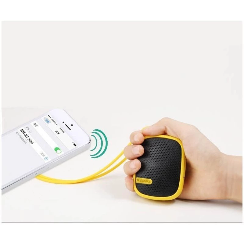 REMAX RM-X2MY Outdoor Bluetooth 3.0 Speaker X2 Mini Geltona