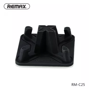 REMAX Universal RM-C25 Pyramid 360° laipsnių automobilinis laikiklis juodas