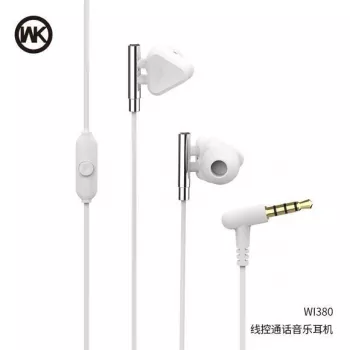 REMAX Universal WI380 Grey Wired In-Ear Headphones with Microphone