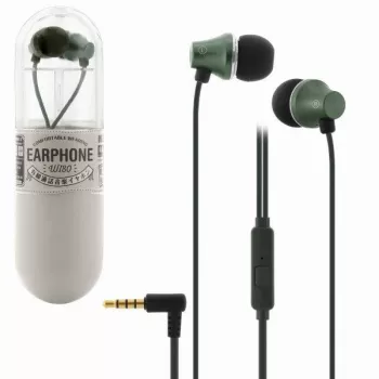 REMAX Universal WI80 Green Wired In-Ear Headset with Microphone