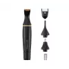 Remington NE7000 Nosies, Ausų ir Detalių Trimeris su Comfort Tip ašmenimis, 100% vandeniui atsparus, veikiantis su baterija, juodas/sidabrinis