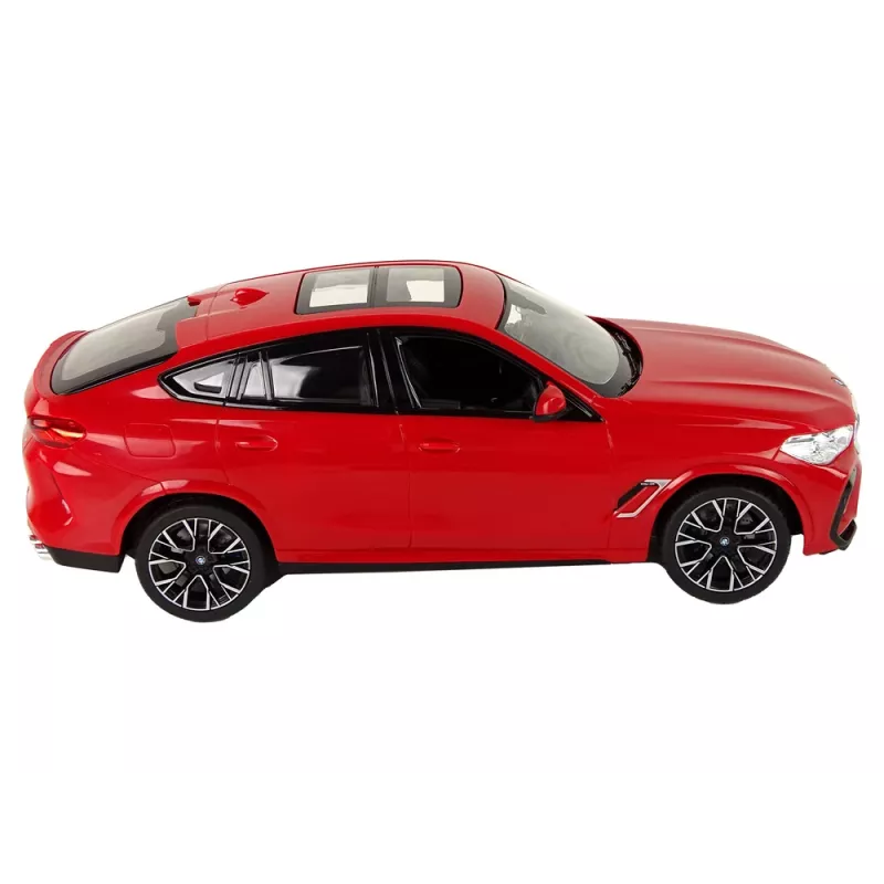 Valdomas automobilis RC BMW X6 Rastar Pilot Raudonas 1:14