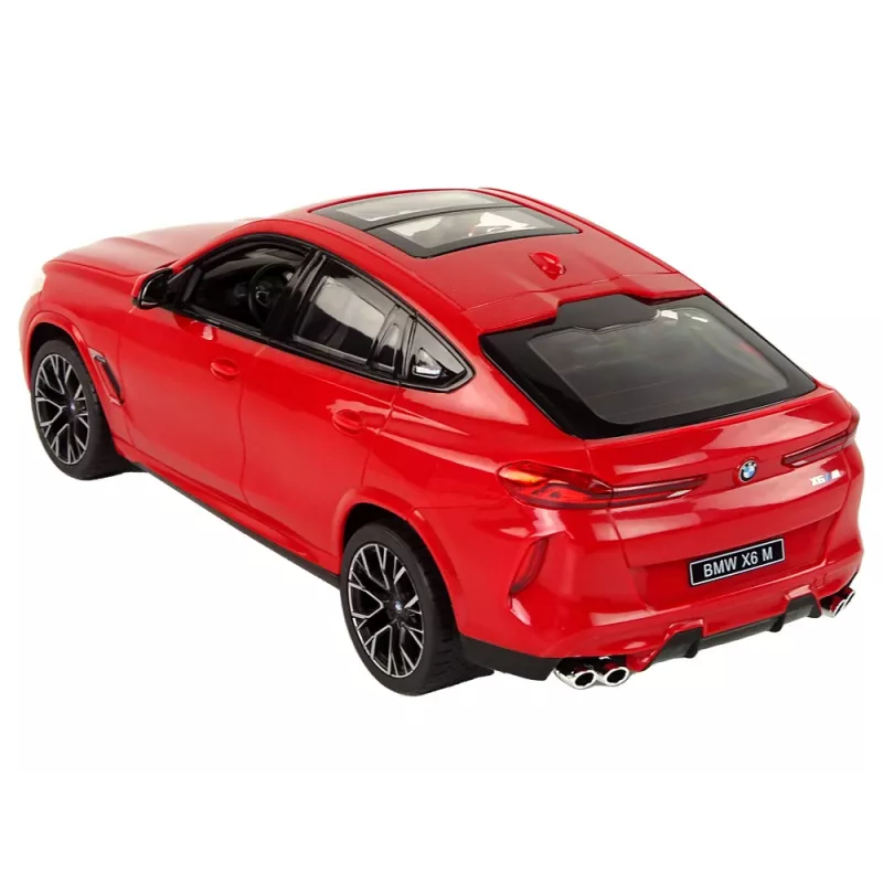 Valdomas automobilis RC BMW X6 Rastar Pilot Raudonas 1:14