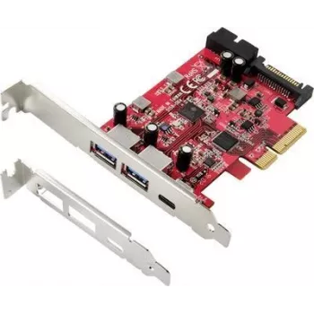 Renkforce 1+4 portų USB 3.1 PCIe x1 valdiklio plokštė RF-4541492