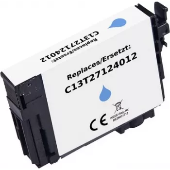 Renkforce suderinama žydros spalvos rašalo kasetė Epson T2712 27XL (didelės talpos, 1100 psl.) RF-ET2712XLC RF-6922900