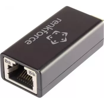 Renkforce RF-3386050 USB-C į RJ-45 Gigabit Ethernet adapteris, juodas