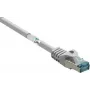 Renkforce RF-5047494 CAT 6a S/FTP tinklo kabelis, RJ45, 0,5 m, pilkas, su fiksatoriaus apsauga, nedegus