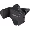 Renkforce RF-5385148 360° pasukamas automobilinis telefonų laikiklis, tvirtinamas prie ventiliacijos grotelių, 55–85 mm išmaniesiems telefonams, juodas