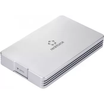 Renkforce RF-5587612 USB4 M.2 NVMe SSD korpusas, nereikia įrankių, aliuminis, juodas