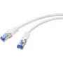 Renkforce RF-6830454 CAT 6a S/FTP tinklo kabelis, RJ45, 2 m, baltas