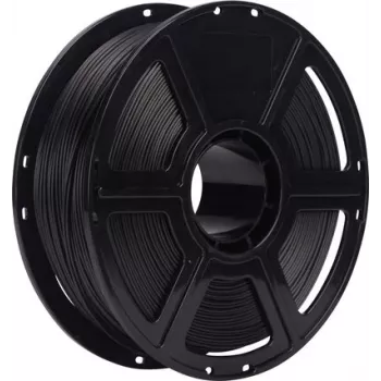 Renkforce RF-6838918 PLA-CF anglies pluošto filamentas 1,75 mm 1 kg juodas, didelio atsparumo tempimui ir standumo