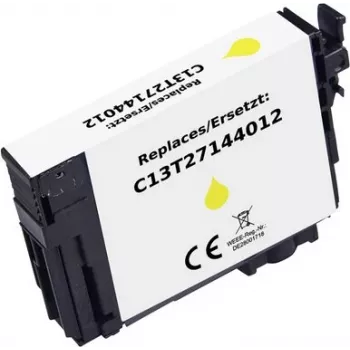 Renkforce RF-6922904 suderinama didelės talpos geltona rašalo kasetė Epson 27XL (T2714, C13T27144012)