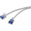 Renkforce RF-7116930 CAT 6a U/FTP itin plonas tinklo kabelis, RJ45, 2 m, pilkas