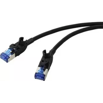 Renkforce RF-7116938 Cat 6a ekranuotas RJ45 tiesioginis sujungiklis, pilkas (RAL 7035)