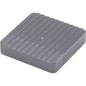 Renkforce RF-HDE-090 M.2 NVMe SSD išorinis korpusas USB-C 3.2 Gen 2 10Gbps, skirta 2230 SSD, juodas RF-6332596