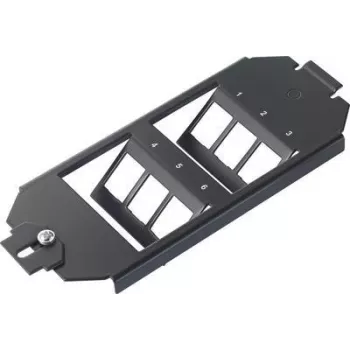 Renkforce RJ45 montavimo modulis 6 prievadų tuščias Keystone rėmas RF-4532678