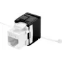 Renkforce RJ45 Keystone modulis Cat 6, ekranuotas, montuojamas be įrankių, cinko lydinio korpusas RF-4538242