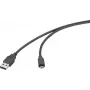 Renkforce USB 2.0 laidas USB-A (tėvinis) į USB Micro-B (tėvinis) 3 m juodas RF-6830434