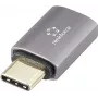 Renkforce USB4 USB-C adapteris, vyriškas į moterišką, 8K 40Gbps 100W PD RF-3778880