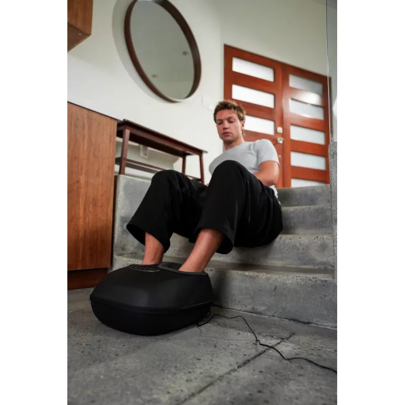 RENPHO pėdų masažuoklis Terea Lite X WMF07 – Shiatsu minkymas ir oro kompresija su šilumos terapija, tinka vyriškam US 12 dydžiui