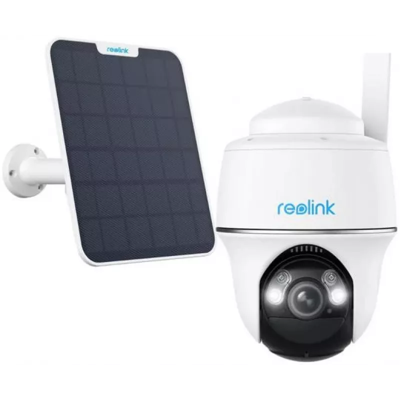 Reolink Go Series G430 5MP 4G LTE saulės energija varoma lauko vaizdo kamera su asmens/transporto priemonės aptikimu ir 7800mAh baterija | ITwork.lt