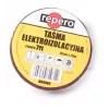 REPERO 711E ruda PVC elektros izoliacinė juosta 19 mm x 20 m