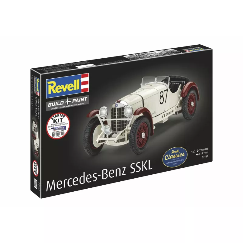 Revell pradžios rinkinys Mercedes-Benz SSKL mastelis 1:32