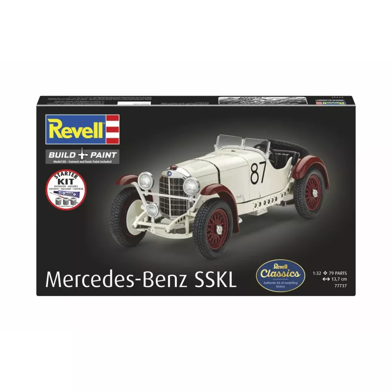 Revell pradžios rinkinys Mercedes-Benz SSKL mastelis 1:32