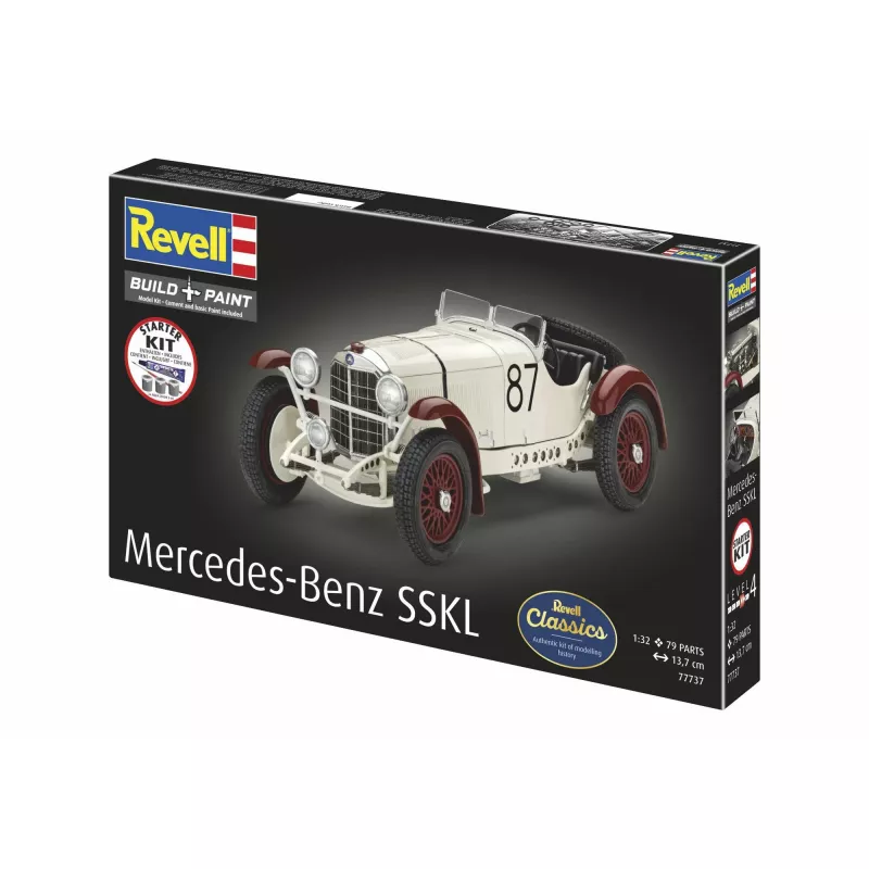 Revell pradžios rinkinys Mercedes-Benz SSKL mastelis 1:32