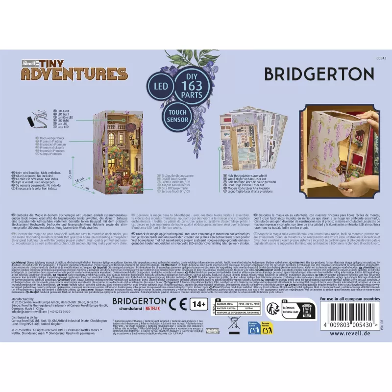 REVELL Tiny Adventures - Bridgerton Into the Light Kolekcinis Figūrėlių Žaidimų Rinkinys