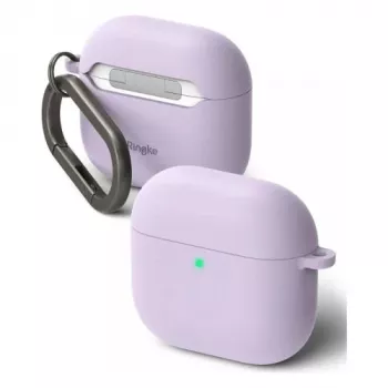 Ringke AirPods 4 Silikoninis Dėklas Šviesiai Violetinis