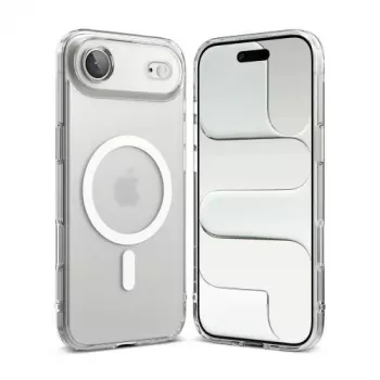 Dėklas „Ringke Fusion Magnetic Matte Clear“ skirtas „Apple iPhone 15 Pro Max“