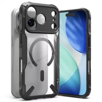 Ringke Fusion X Magnetic MagSafe Case for iPhone 17 Pro Max – Black