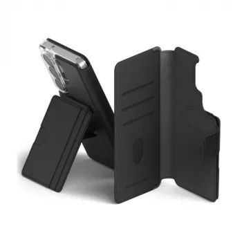 Ringke Galaxy S26 Plus Dėklas Apyrankė Stovas Piniginė Magnetinis Juodas