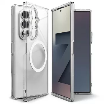 Ringke Galaxy Z Fold 7 Case Fusion Magnetic Clear