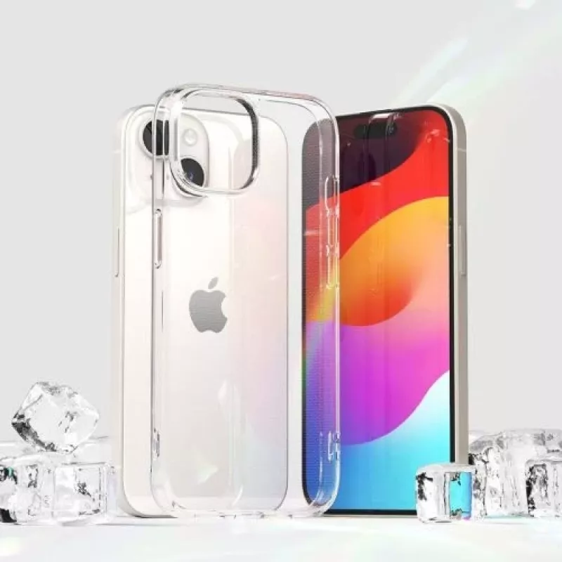 Ringke iPhone 15 dėklas Slim Clear
