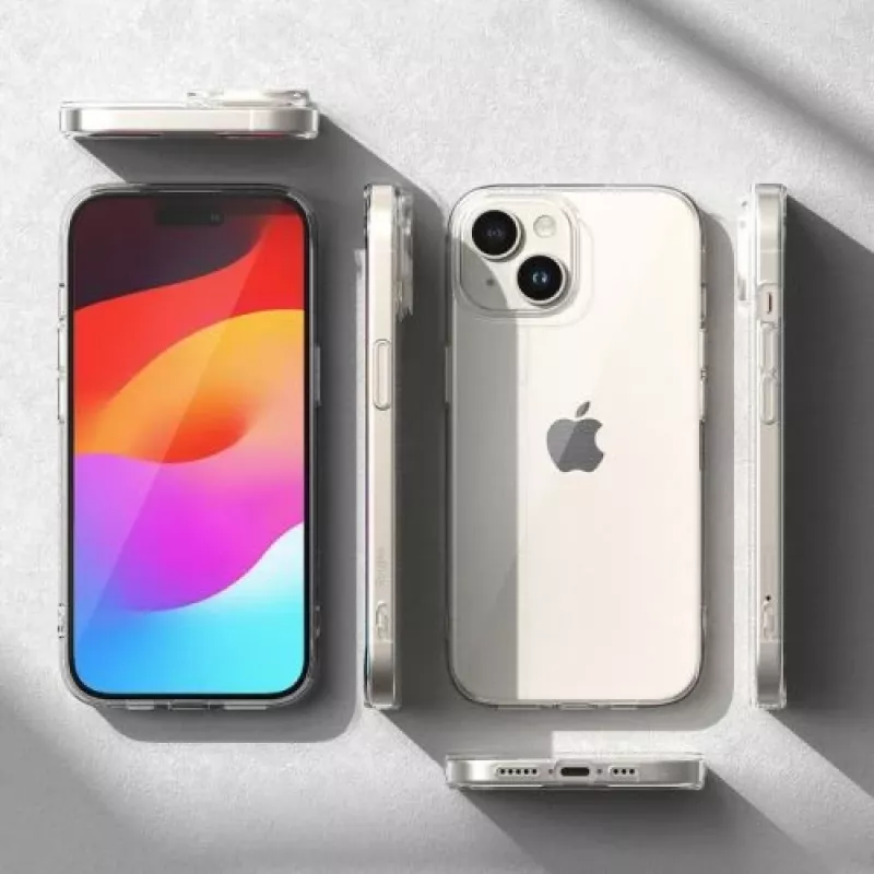 Ringke iPhone 15 dėklas Slim Clear