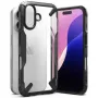 Ringke iPhone 16 Dėklas Fusion X Juodas