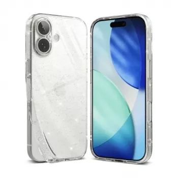 Ringke iPhone 17 Dėklas Air Glitter Clear