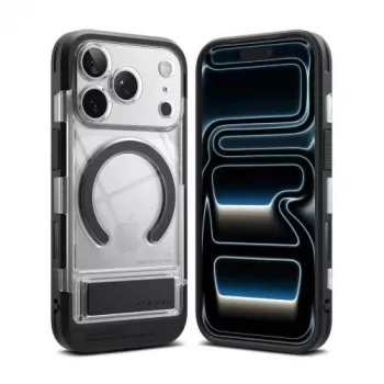 Ringke iPhone 17 Pro Dėklas UX Magnetic Clear